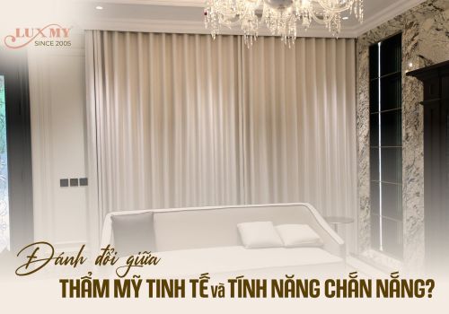 Rèm 2 Lớp Tiêu Âm Cách Nhiệt: Bảo Bọc Sự Yên Tĩnh Cho Không Gian Sống Mùa Mưa