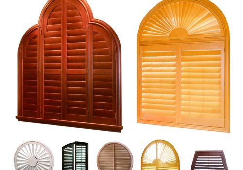 Cửa chớp hình dạng đặc biệt (gỗ)