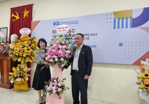 Rèm Hà My tài trợ sản phẩm cho phòng học tại Đại Học Mở Hà Nội