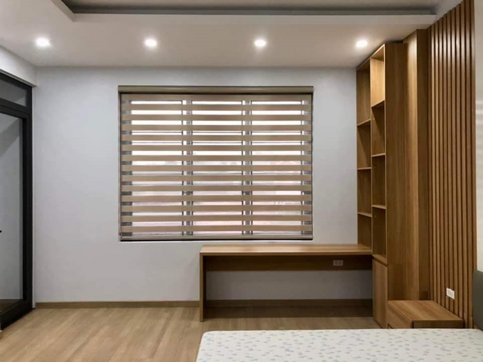 Rèm gỗ cao cấp cho phòng ngủ đơn giản