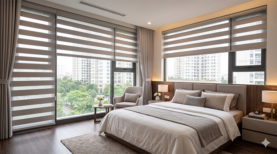 Rèm cầu vồng chung cư Ciputra