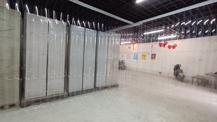Rèm nhựa cho khu công nghiệp