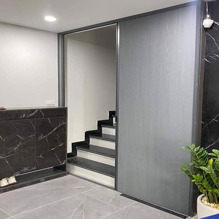 Rèm tổ ong phủ bạc